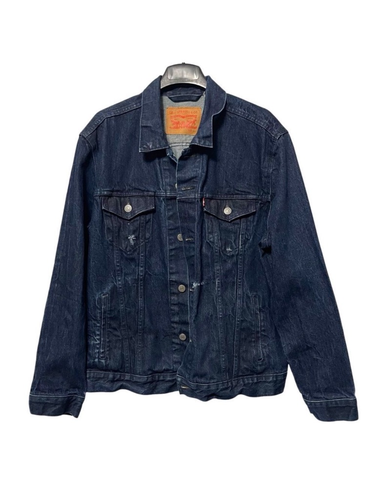 Leviâs Dark Wash Denim Jacket L